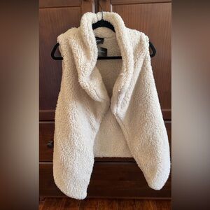 Faux fur vest